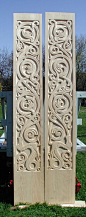 Gorgeous Norse inspired carving....would love a few panels like this for my privacy screen I'm going to build