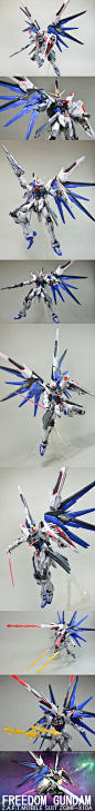 MGフリーダムガンダムVer,2.0塗装済完成品 - ヤフオク! : ★☆MGフリーダムガンダムVer,2.0塗装済完成品☆★★商品説明★耐水ペーパー４００番～１０００番を使用し、ゲート処理。合わせ目除去。表面処理後、１５００番サフェーサー塗布。塗装にはMrカラーを使用。マスキング色分け塗装後、エナメルでスミ入れ。キット付属のデカールの一部と、1/144スケール用の社外デカールをソフターを使い丁寧に貼り付け。デカール貼り付け後、2種類のフラット寄りのクリヤーでオーバーコート。最後にメタルパーツ、メタルシー