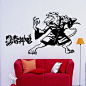 卡通忍者神龟斯普林特自粘防水墙贴纸创意客厅卧室床头装饰墙贴纸-淘宝网
