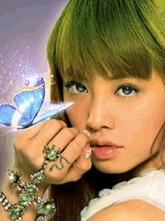 女明星动态手机壁纸240*320_爱上素材网