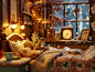 john968015_Lovely_and_warm_bedroom_little_squirrels_bedroom_in__ceed20c3-8085-4b73-a1b6-faa1ad87e92e
