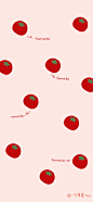 可爱的水果壁纸°｜by：一只草莓Tong°｜