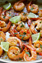 Sweet chili-garlic shrimp - easiest and most delicious shrimp you can make in 15 mins. Sticky sweet, savory with a little heat. SO good! | rasamalaysia.com