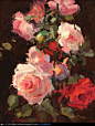 国外玫瑰油画的 搜索结果_360图片