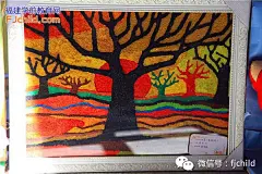 福建幼儿师范高等专科学校2015届学前系学生美术作品展之纸浆画 - 图片资源 - 福建学前教育网