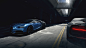 A bugatti chiron in the streets of los angeles