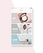 pink&blue – User interface by Bikki