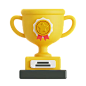 Trophy  3D Icon