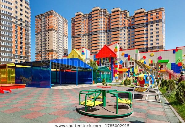 The playground in th...
