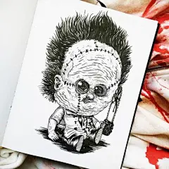 “Baby Terrors 恐怖宝宝 ”恐怖电影中的标志性人物回到童年 | 美国插画家 Alex Solis