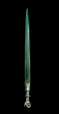 Celtiberian Bronze Sword. Bronze, silver, lapis lazuli, 6th-3rd century B.C., Iberian. http://sword-site.com/thread/801/celtiberian-bronze-silver-sword-lazuli: @北坤人素材
