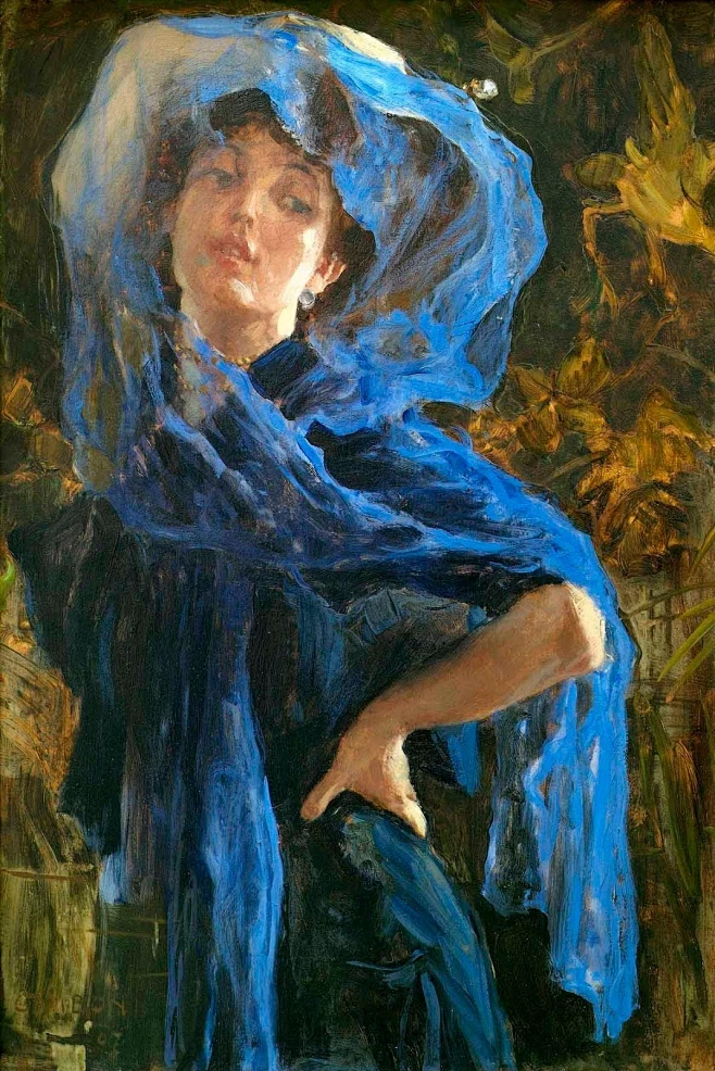 glauco-cambon-the-blue-veil-1907