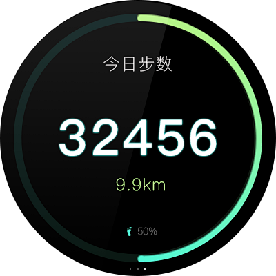 今日步数