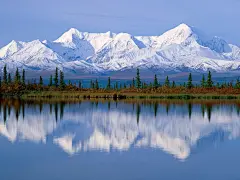 唯美冰雪风景高清桌面壁纸