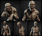 zombie, Georgi Georgiev : http://www.turbosquid.com/3d-models/3d-male-man-model/917759