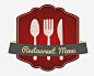 菜单图标_新图网 https://ixintu.com 菜单 图标 餐厅 西餐 餐具 矢量 字体