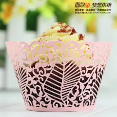 韩国烘培包装cup cake艺术纸杯蛋糕围边镂空纸杯蛋糕套插牌12枚入-淘宝网