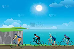 骑自行车,运动员,旅途,脚踏车,车轮,运动,自行车赛,自行车,休闲活动,夏天