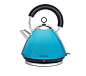 MORPHY RICHARDS 43829 Pyramid Accents Cordless Kettle - Cyan