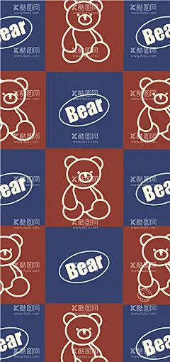 萌趣小熊  - 源文件下载【酷图网】萌趣,卡通,印花图,手机壳图案,壁纸,产品印花,可爱的小动物,小熊