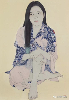 夜色1975采集到日本大竹彩奈人物画