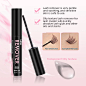 Lash Remover for Lash Extensions 5ml Cluster Lash Glue Remover Clear Lash Cluster Remover Easy Removal Gentle Makeup Tool - AliExpress
