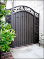 Reyes Ornamental Iron - Custom Handcrafted Wrought Iron Fence Gates: