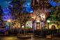 美国迪士尼乐园夜景图片