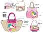 Hello Kitty Hand Bags : Design hand bags based on current trends in fashion under the Sanrio® ©Hello Kitty license. Designing these lines was a lot of fun to have the creative freedom of NOT using the usual provided style guides.