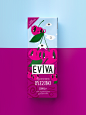 Lidl - Eviva kids 果汁品牌趣味包装设计-古田路9号-品牌创意/版权保护平台