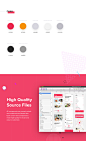 UI Kits : Foody UI Kit is a full featured mobile UI Kit for getting started with restaurant, food and recipe applications brought to you. The UI Kit includes 21 screens for iOS providing many useful widget-style components for your inspiration.