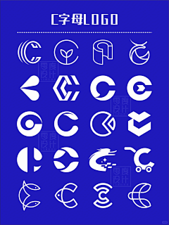 LOGO字母变形-花瓣网|陪你做生活的设计师 | 计分享_7_设计叔logo设计_来自小红书网页版