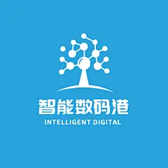 数码家电品牌宣传LOGO简约微信头像