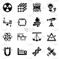 Pack of Physics in Solid Icons