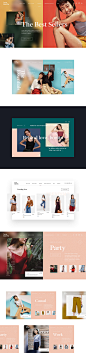 Love Bonito Concepts : Homepage concepts for the Love Bonito global site.