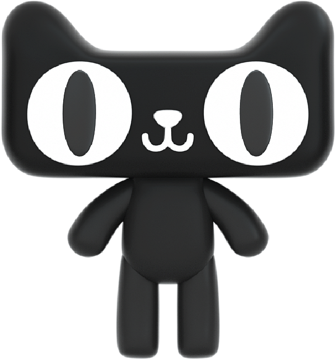 #618#双十一#双11#双12#双十二天猫猫头C4D立体3D三维Q版卡通品牌IP形象吉祥物淘公仔人物购物场景免抠_PNG免抠素材图片透明底 ...