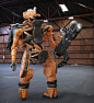 robot, Stas Gorshenin : MINER ROBOT "DBR 8"