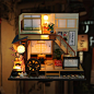 日式diy小屋和风场景房间手工拼装微缩食玩房子日本建筑模型 礼物-淘宝网