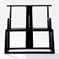 U+ Furniture | medium wide chair: