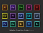 15个Adobe系列设计软件方形ICON图标PNG&PSD素材-DOOOOR.com.jpg