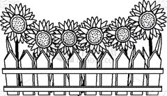 木制,篱笆,漫画,过时的,华丽的,厚木板,木材,古董,装饰物,复古