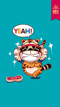 Yeah! 雷克斯海盗团RexPirates十二生肖手机壁纸 - 视觉中国设计师社区