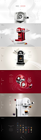 Nespresso咖啡网站设计，来源自黄蜂网http://woofeng.cn/