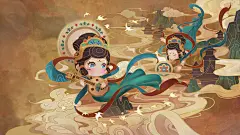 壁画-无字