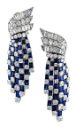 Sapphire  Diamond  Earrings | Van Cleef and Arpels