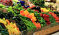 农贸市场出售的蔬菜图片素材