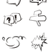 卡通手绘线框、对话框