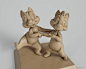 High poly sculpts for the Kinect: Disneyland Adventures game, Dariusz Drobnica : Some of high poly sculpts I created for the Kinect: Disneyland Adventures game (2011). I was responsible for creating high poly sculpts, low poly in-game models, baking maps 