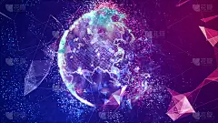 抽象的数字图像