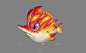 卡通 剑鱼（有动画）变色 变异 海洋鱼类 箭鱼 旗鱼 - 综合模型 蛮蜗网